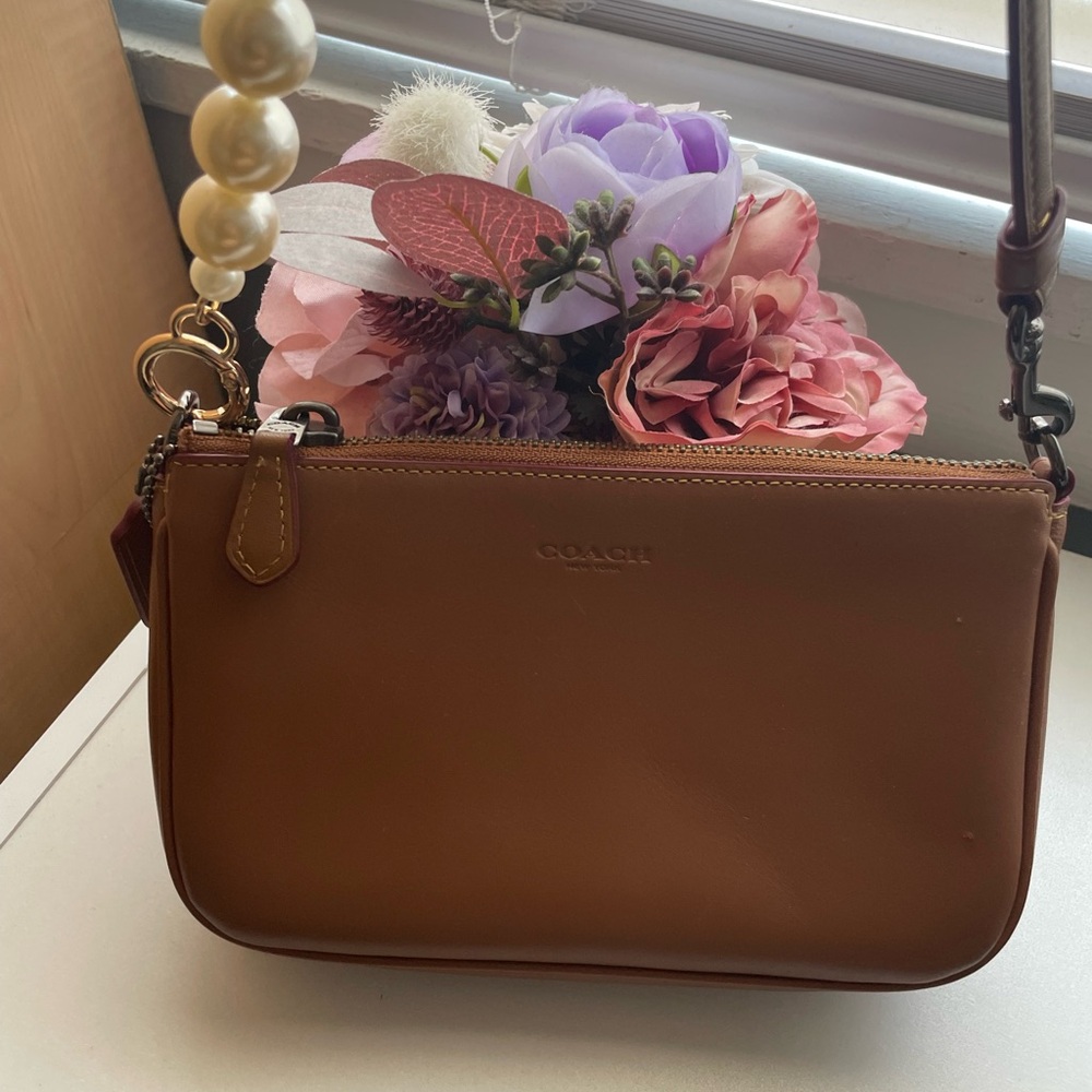 Coach Tan Leather Bag
